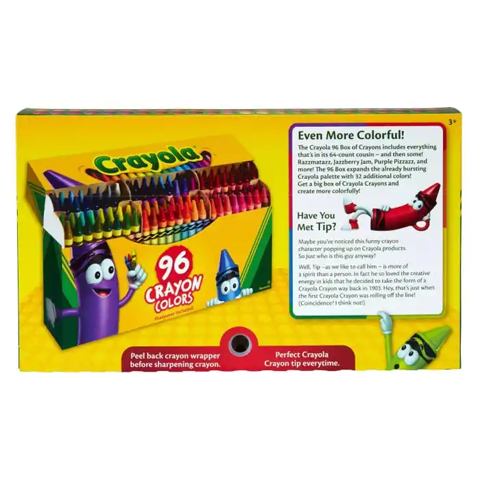 Trending Crayola Crayons, Assorted Colors, Set of 96